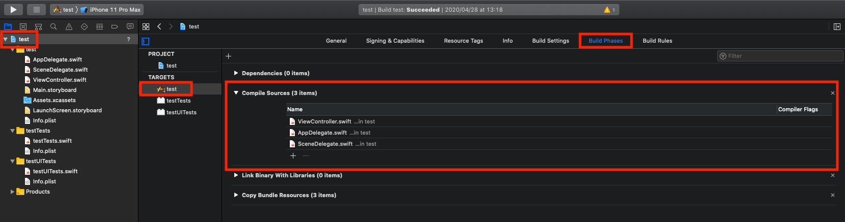 他のファイルのメソッドを認識しない